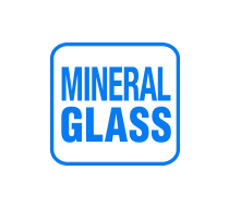 El cristal mineral, duro y difícil de rayar, protege el reloj de daños exteriores