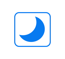 El indicador de fase lunar, muestra el estado actual de la luna en relación a la tierra