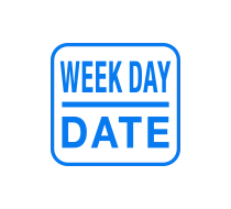 La fecha y el día de la semana aparecerán en la pantalla