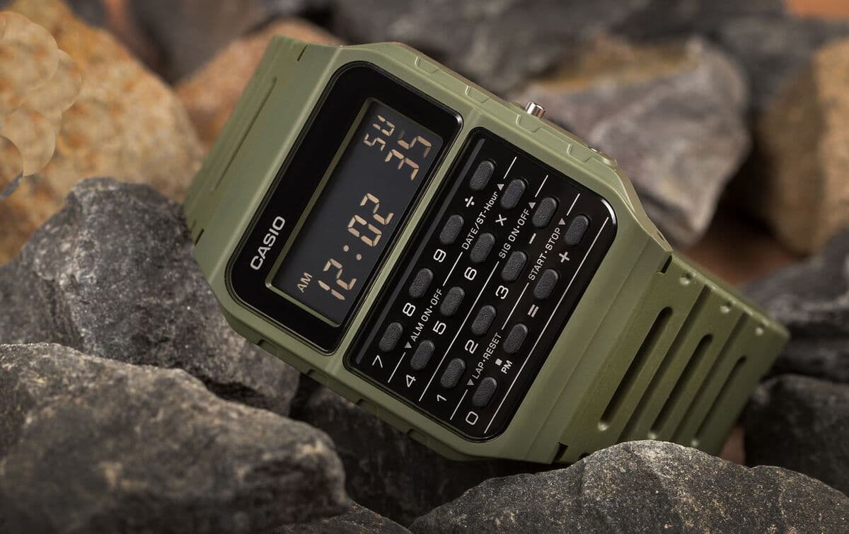 Reloj con calculadora